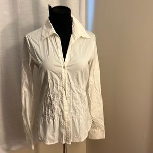 Theory Medium Beautiful White Blouse